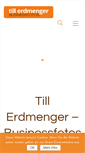 Mobile Screenshot of erdmenger.de